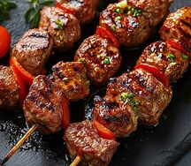 Шашлык из свиной шеи