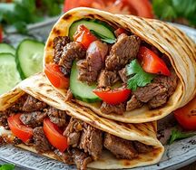 Шаурма с говядиной
