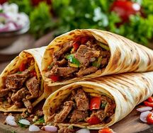 Шаурма со свининой