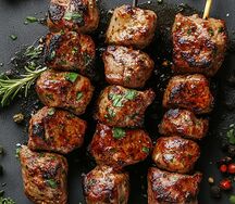 Шашлык из бараньей мякоти