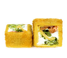 Мексиканец жареный с лососем