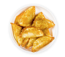 Гёдза со свининой и соусом терияки