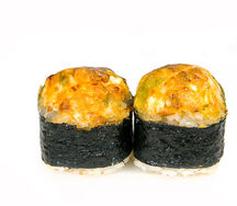 Запеченный с лососем