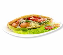 Хот-дог в булке с двумя сосисками