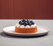 Тарталетка черничная с голубикой