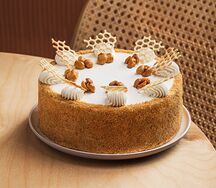 Торт Сметанник на медовых коржах