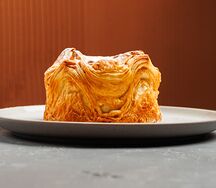 Слоёный шпандауэр с заварным кремом