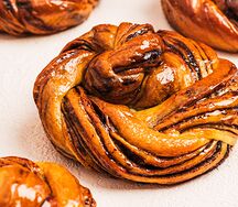 Скандинавская бабка с шоколадом