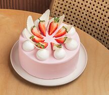 Торт Клубника со сливками