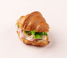 Круассан Ветчина-сыр-дижонский соус