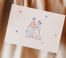 Открытка с собачками