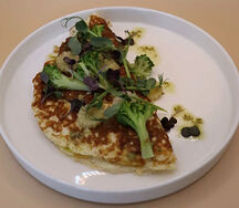 Омлет из 2х яиц с овощами