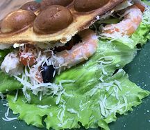 Вафля Креветки