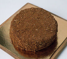 Торт Наполеон шоколадный