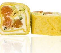 Тортилья с лососем