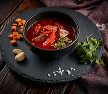 Борщ с говядиной