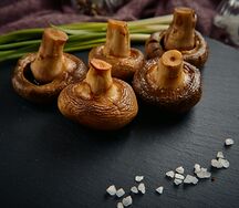 Шампиньоны на углях