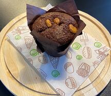 Маффин соленая карамель