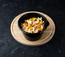 Салат Цезарь с курицей