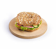 Бэйгл лосось и крем-чиз