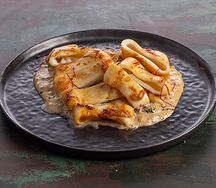 Кальмар на теппане