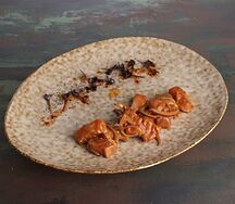 Семга с дижонской горчицей