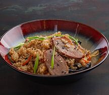 Рис с уткой