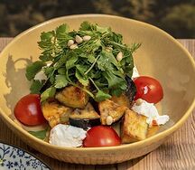 Салат с баклажанами