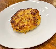 Рубленая котлета из индейки с сыром