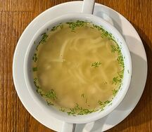 Суп с лапшой и курицей