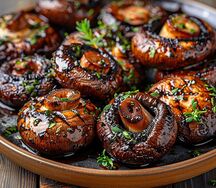 Шампиньоны гриль