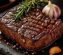 Стейк Рибай из мраморной говядины 