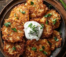 Драники с говядиной