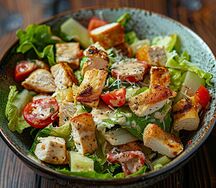 Цезарь с курицей