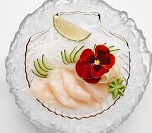 Сашими из гребешка