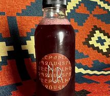 Морс брусничный собственного приготовления 