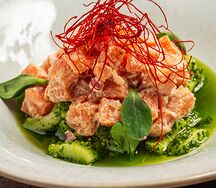 Тартар из лосося 