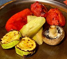 Овощи в тандыре