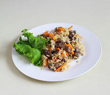 Плов из говядины