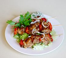 Шашлык из курицы