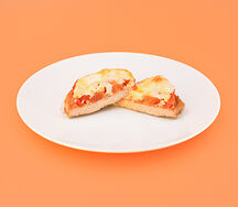 Отбивная из свинины с помидором