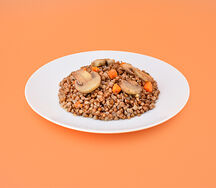 Гречка с грибами