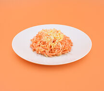 Салат Морковь с сыром и майонезом