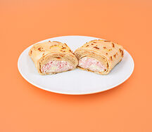 Блин с ветчиной и сыром