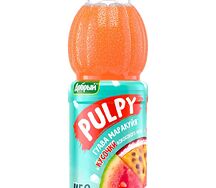 Сок Pulpy Маракуйя-гуава с кусочками кокосового желе