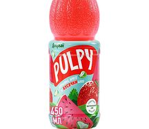 Сок Pulpy Клубника-Арбуз с кусочками алоэ