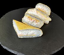 Сэндвич ролл с крабом темпура