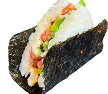 Онигири с курицей