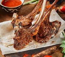 Шашлык из каре барашка