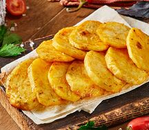 Картофель на мангале 